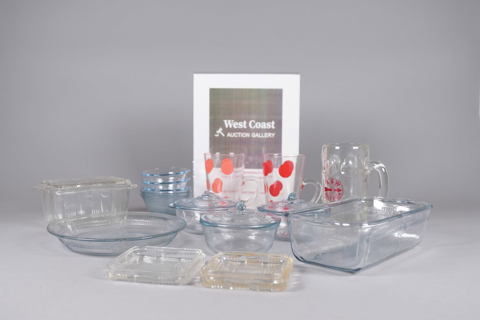 Lots glassware - 2