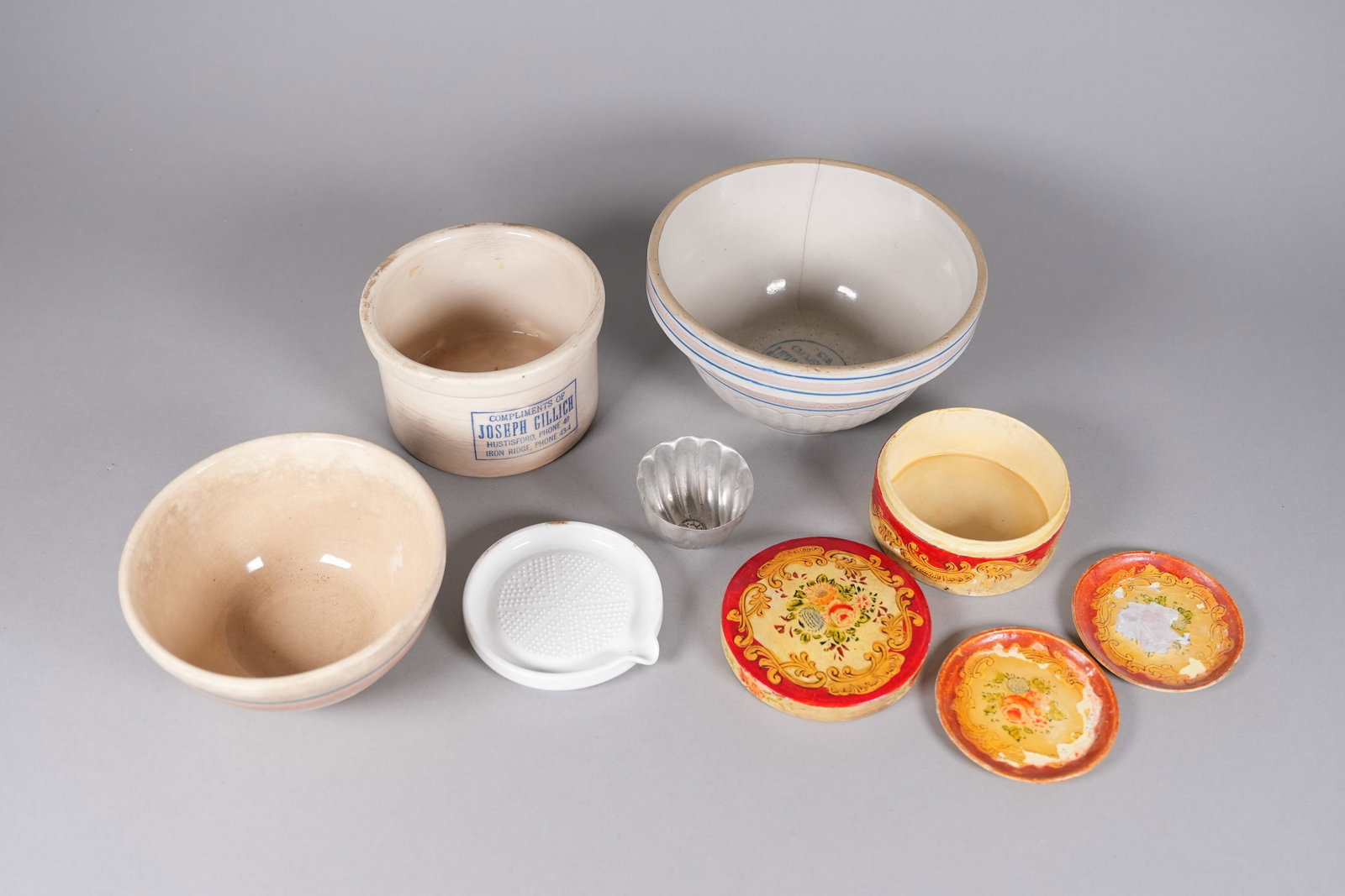 Lots estate pottery - 3
