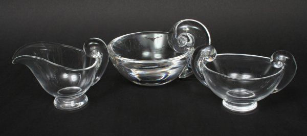 Group of Steuben Glassware
