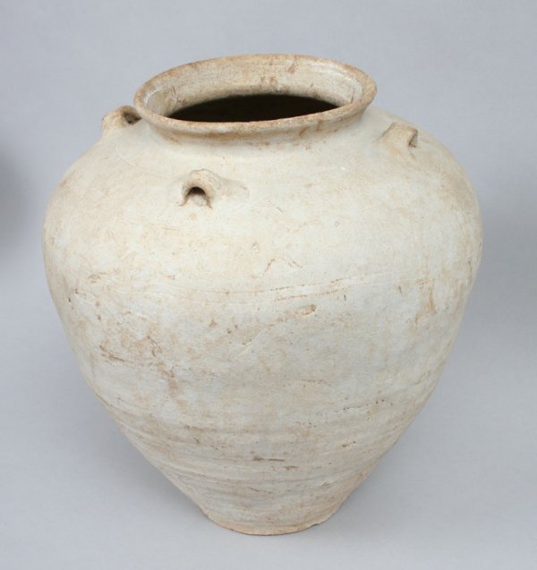 4th c. Asian Stoneware Utility Jar - 2
