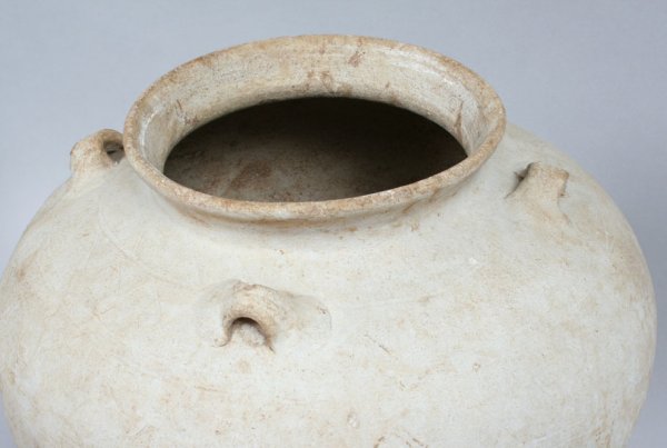 4th c. Asian Stoneware Utility Jar - 3