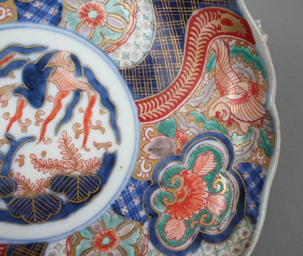 Pair of Japanese Meiji Imari Plates - 6