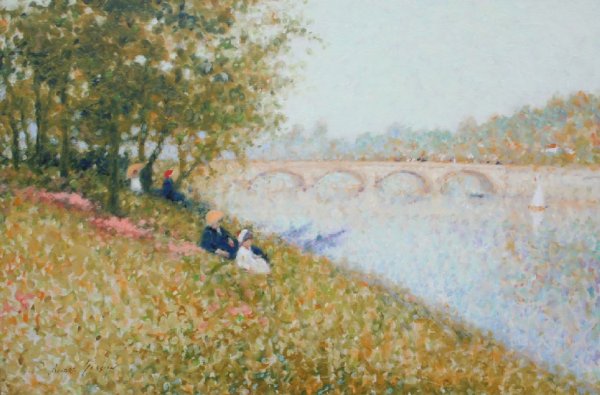 Andre Gisson Landscape Oil Painting - 2