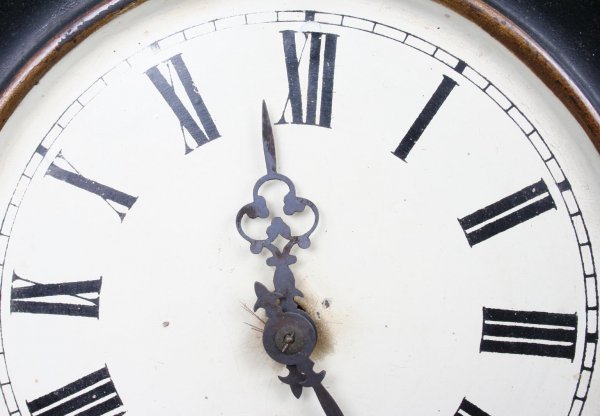 Vintage Tole Wall Clock - 3
