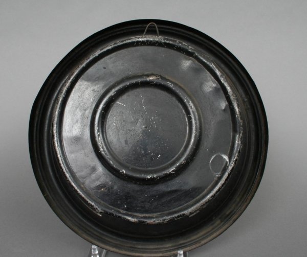 Vintage Tole Wall Clock - 5