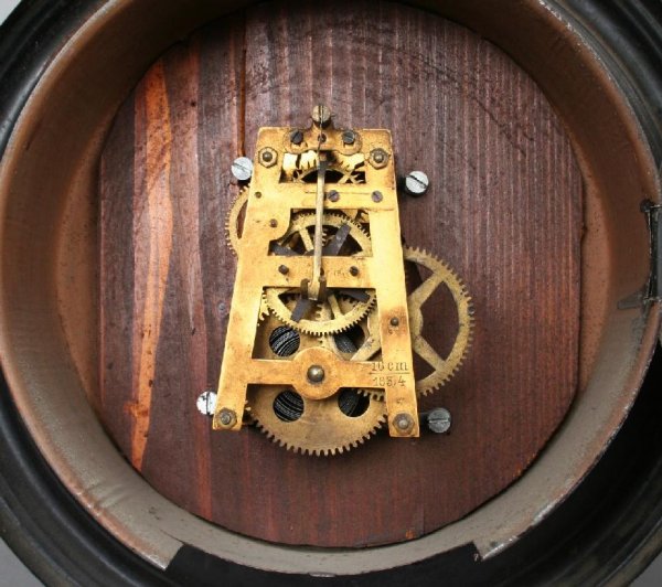 Vintage Tole Wall Clock - 6