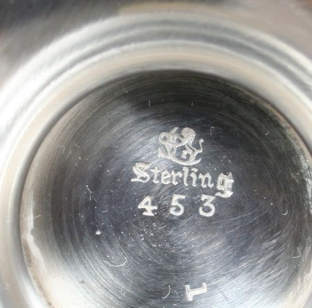 Sterling Silver Coffee Pot - 6