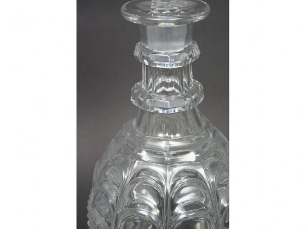 Pair of 19thc. American Cut Glass Decanters - 4