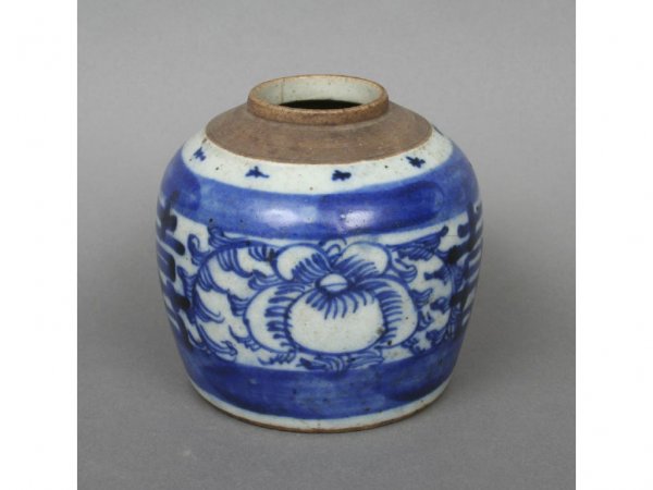19th c. Chinese Blue and White Vase