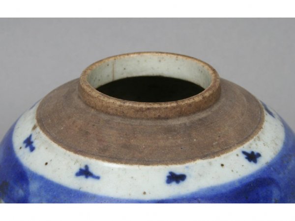19th c. Chinese Blue and White Vase - 2