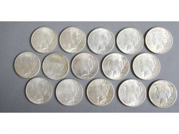Group 25 Silver Liberty Dollars 1922, 1923, 1925 - 6
