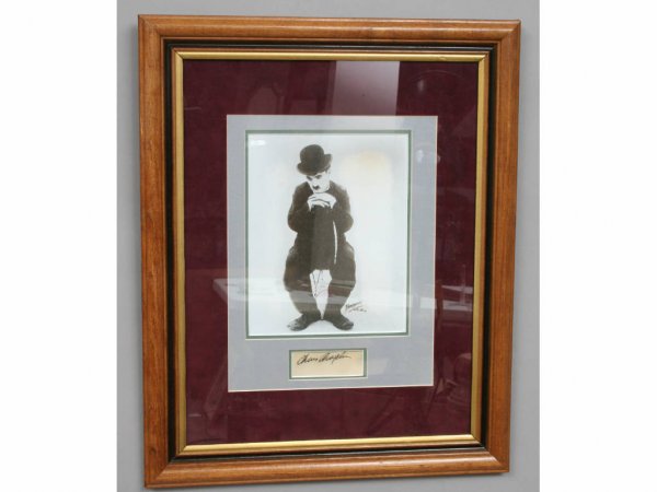 Charlie Chaplin Autograph