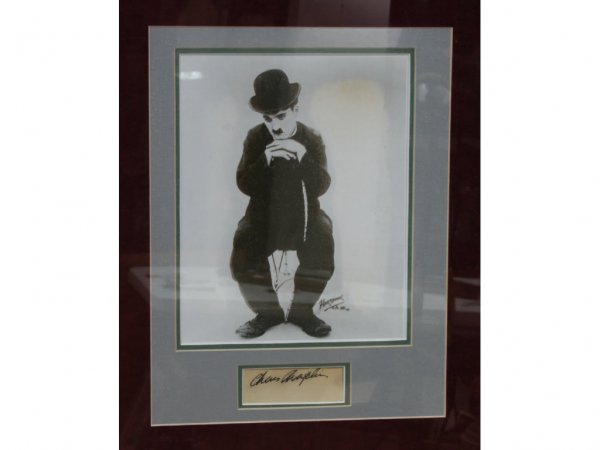 Charlie Chaplin Autograph - 2