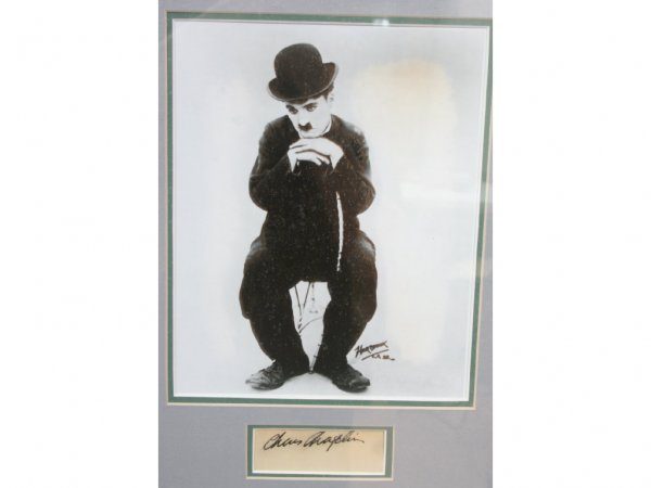 Charlie Chaplin Autograph - 3