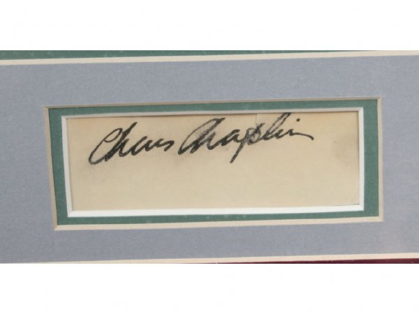 Charlie Chaplin Autograph - 4