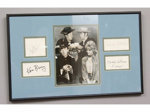 F Troop Autographs Tucker Storch Patterson Berry