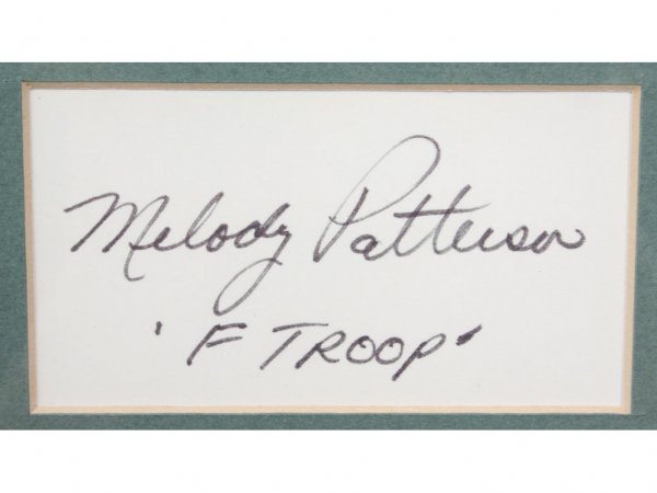 F Troop Autographs Tucker Storch Patterson Berry - 4