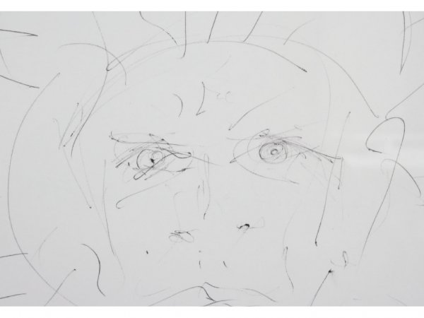 Alice Cooper Self Portrait Ink Drawing - 3