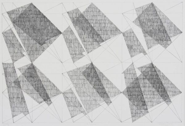 Cleveland Print Club Tworkov Lithograph: Produced for the Print Club of Cleveland, "TL No. 6", lithograph by Jack Tworkov, matte paper. 16 1/5" x 22 1/4". Condition: excellent, no damage or repair.