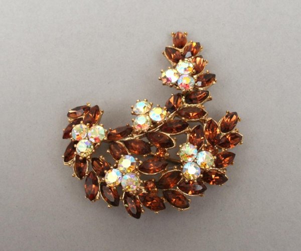 Suite of Trifari Rhinestone Costume Jewelry - 2