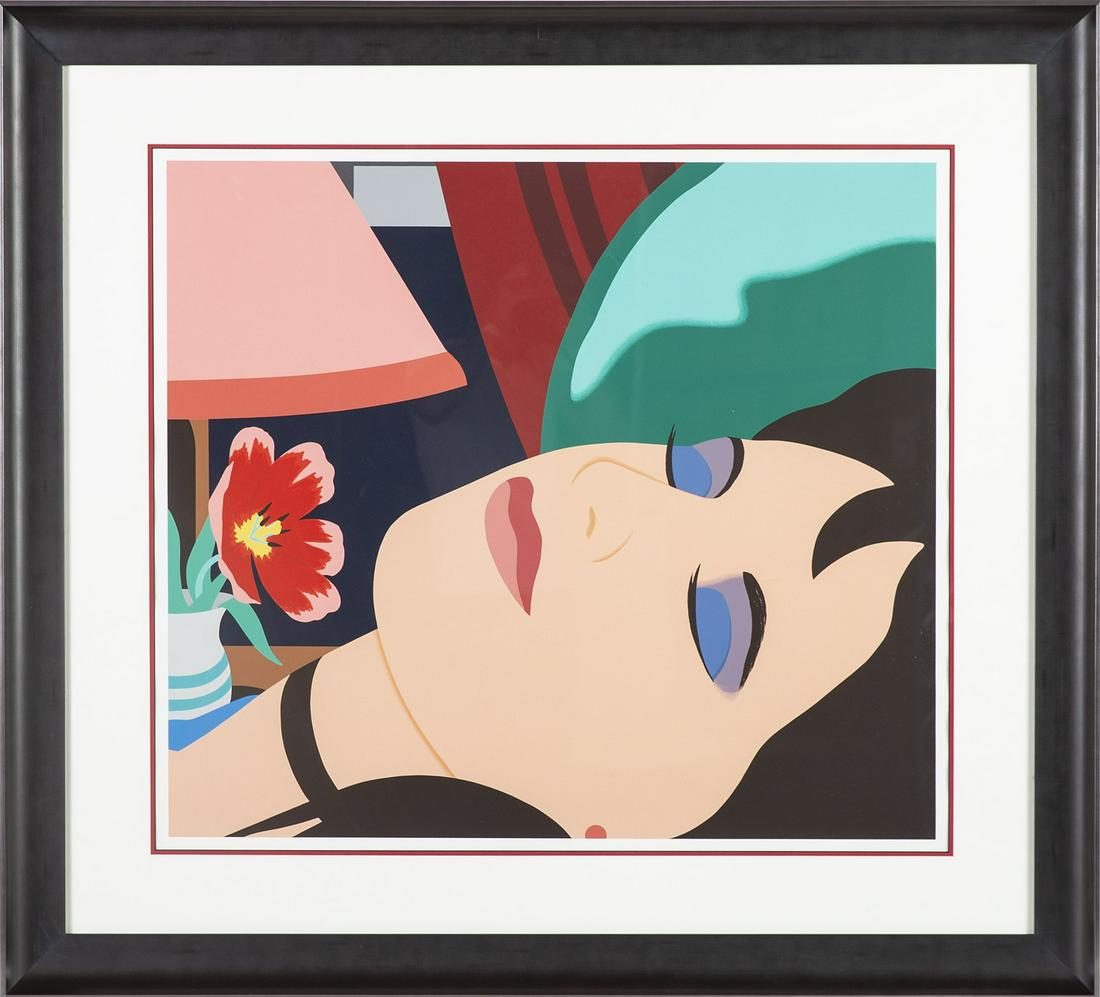 Tom Wesselmann, Cynthia in the Bedroom Serigraph (1 of 8)