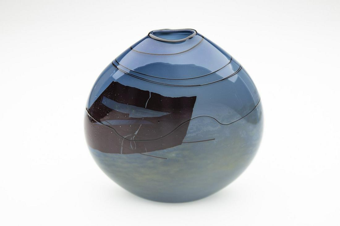 William Morris Early Hand Blown Vase 1979 (1 of 8)