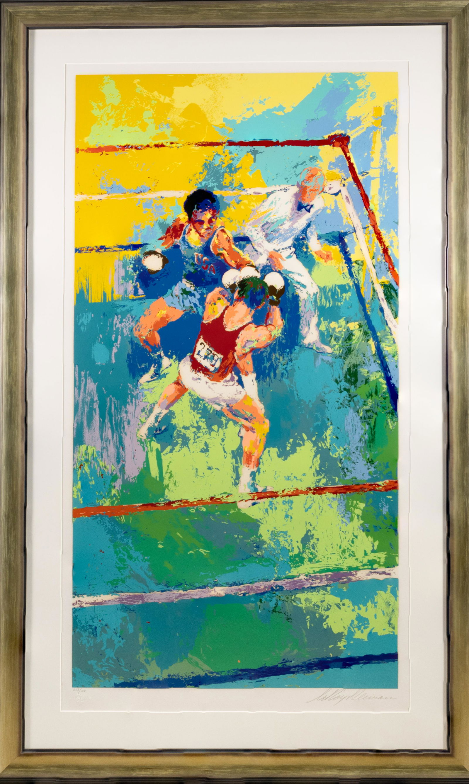 LeRoy Neiman, Olympic Boxing Moscow 1980 (1 of 12)