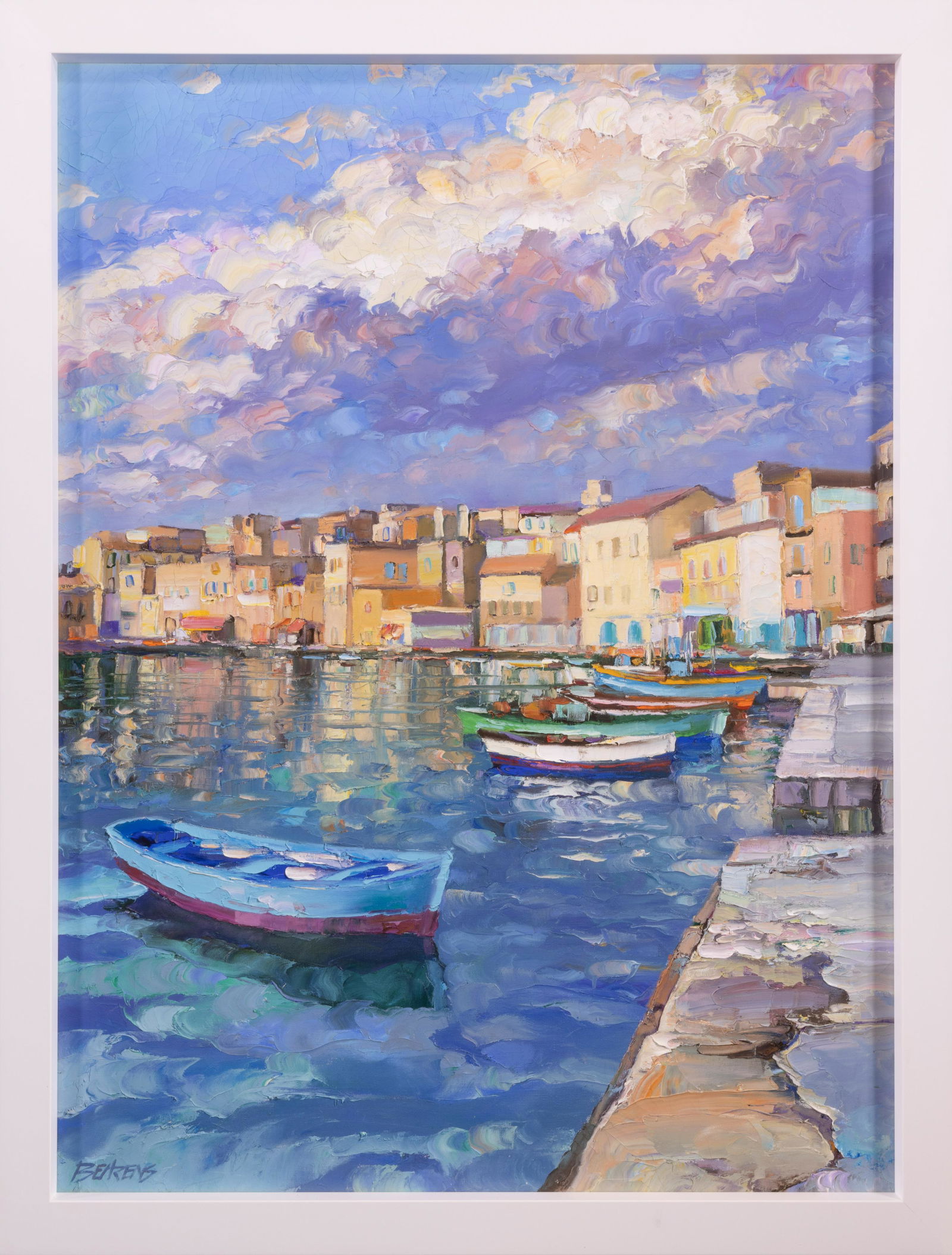 Howard Behrens, Clouds Over the Harbor (1 of 12)