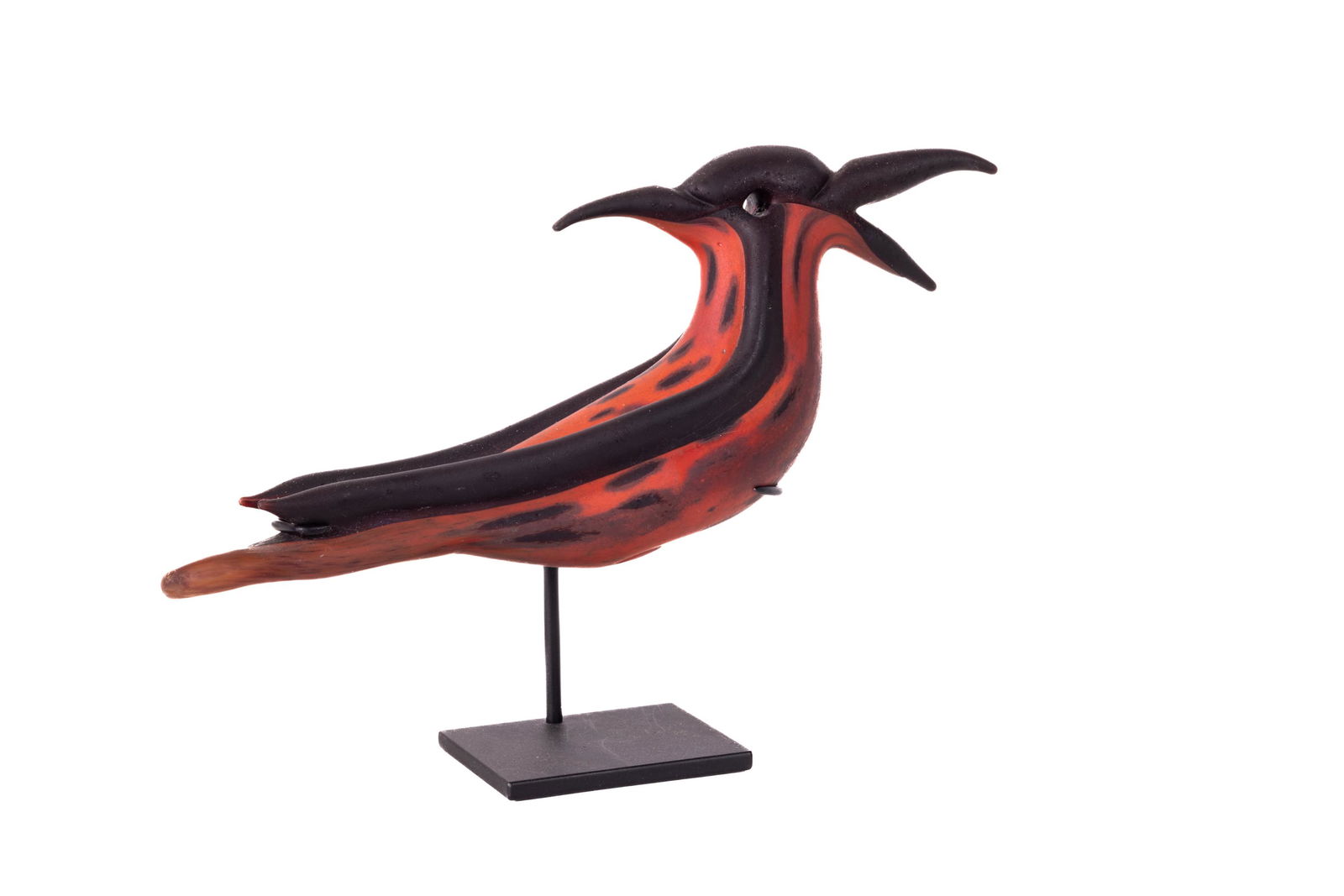 William Morris, Bird Finial Original Signed Handblown Glass Sculpture (1 of 11)