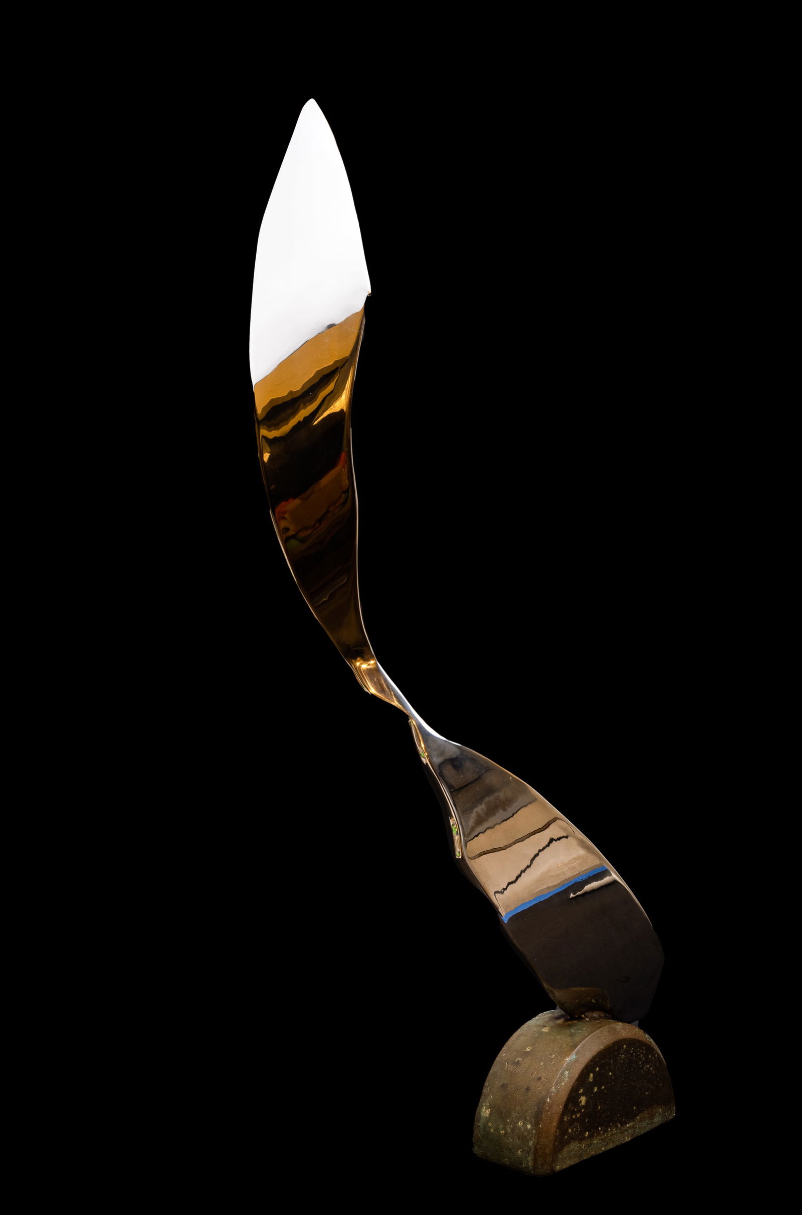 Leonardo Nierman, Untitled Bronze Sculpture Meditation (1 of 13)