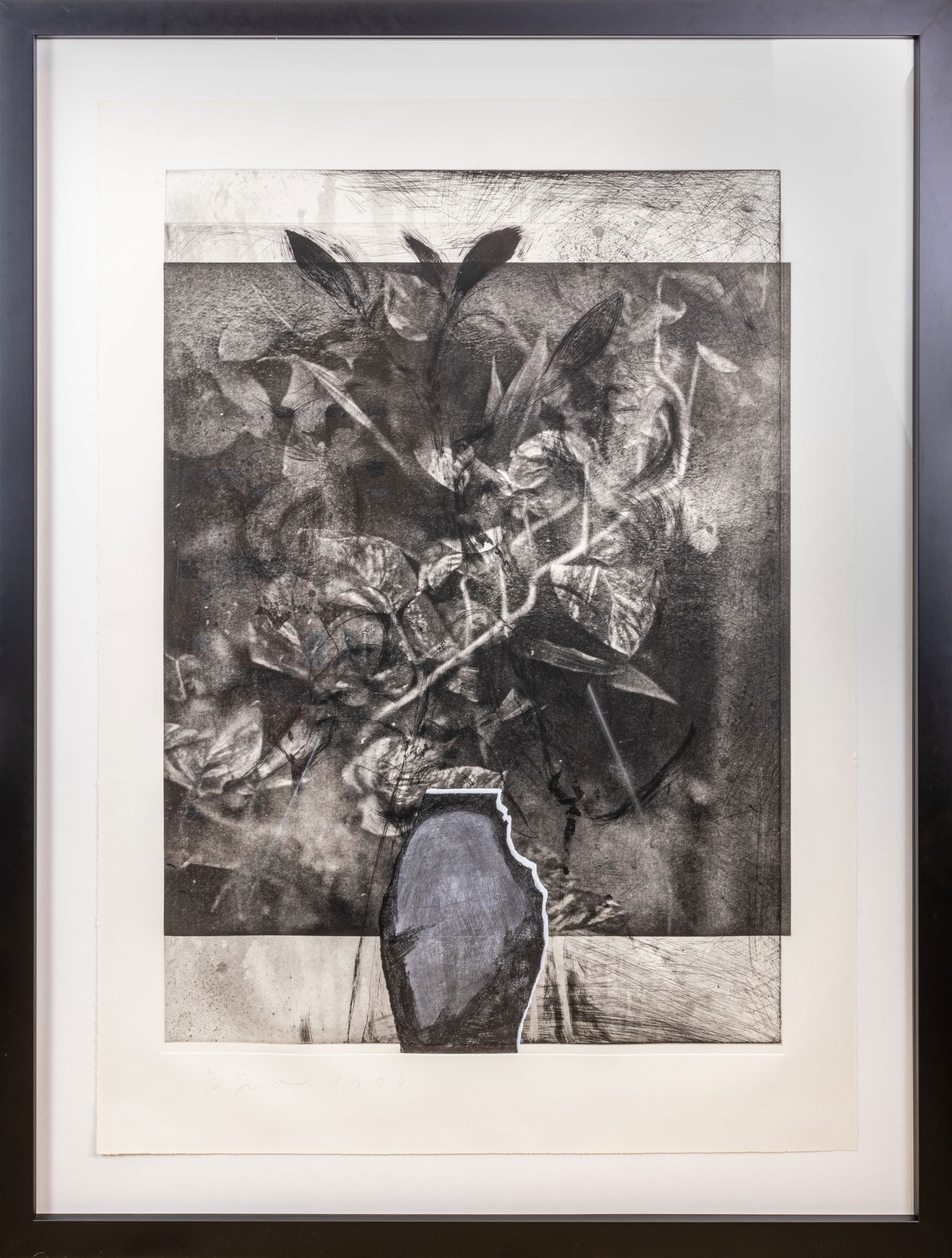 Jim Dine Paris, Summer, 1997 Signed Etching, Limited Edition of 14 (1 of 12)