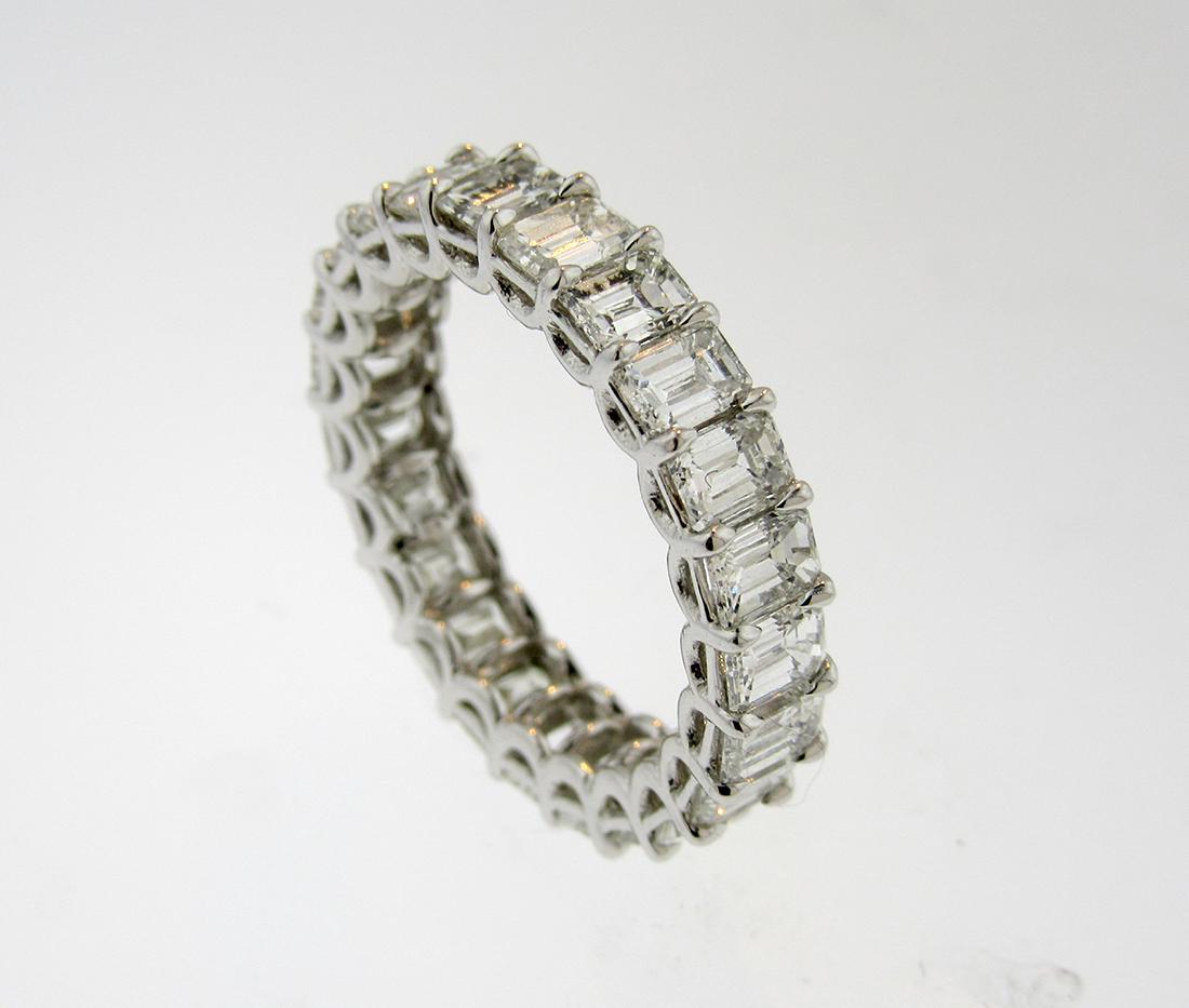 GRAFF Platinum  4.6TCW Baguette Diamond Wedding Band (1 of 6)