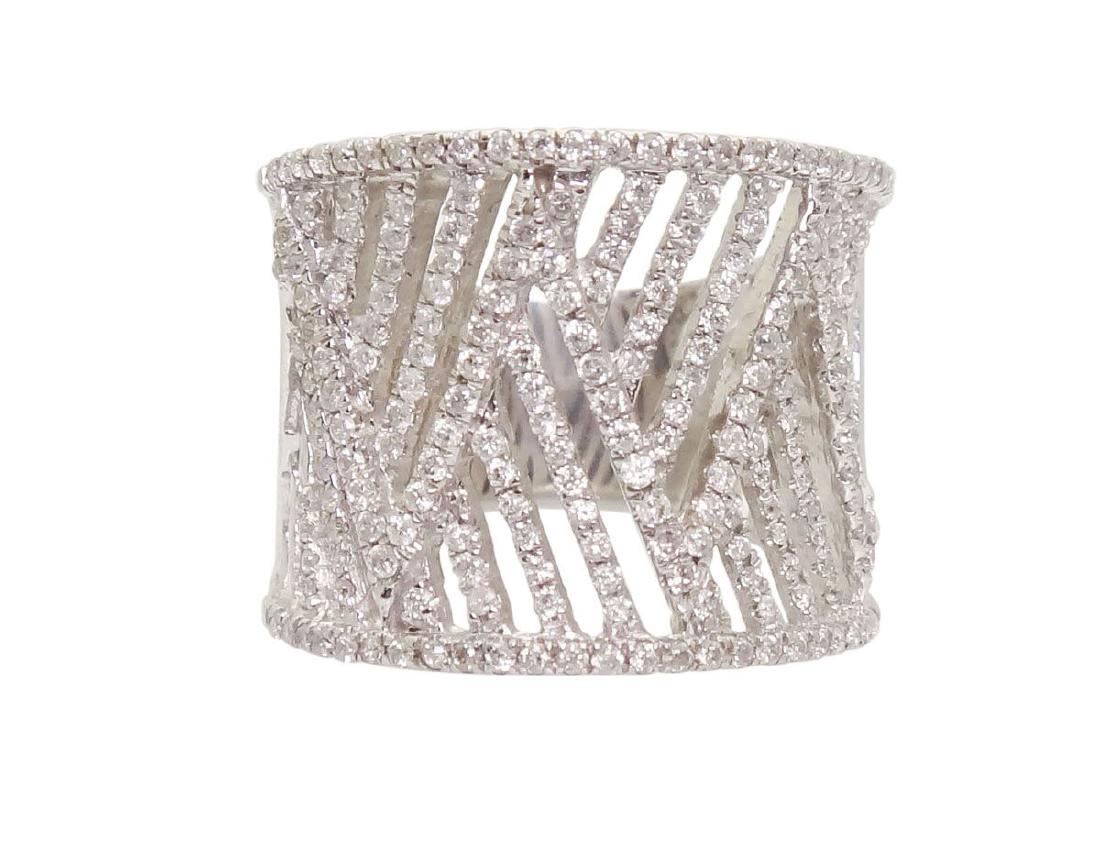 White Gold 0.75 tcw Diamonds Ring Size 7 (1 of 3)