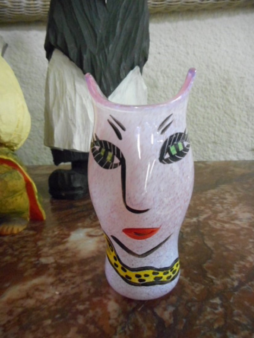 Kosta Boda Open Minds Mini Glass Vase Ulrica Vallien Nov 17