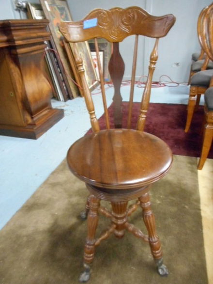 Antique Claw Foot Piano Stool High Back Jan 26 2019 A Kleins Antique Claw Foot Piano Stool High Back