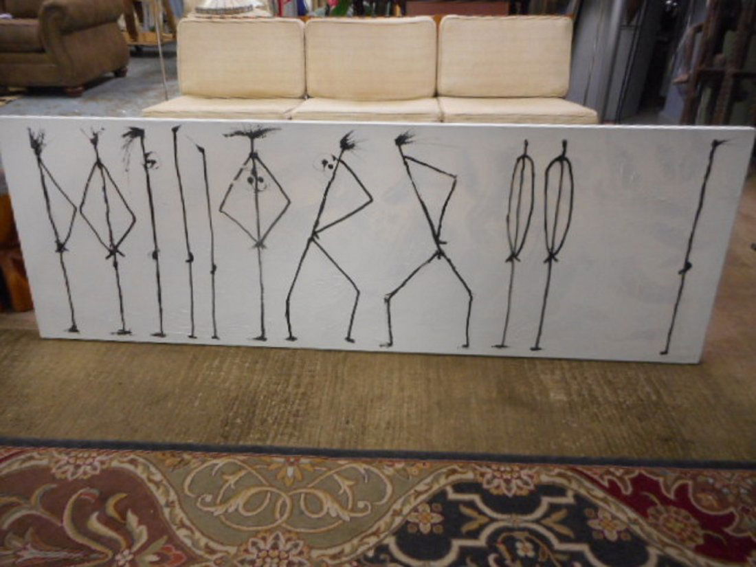 Bob Rankin artist "Relationships" original acrylc pain (1 of 4)