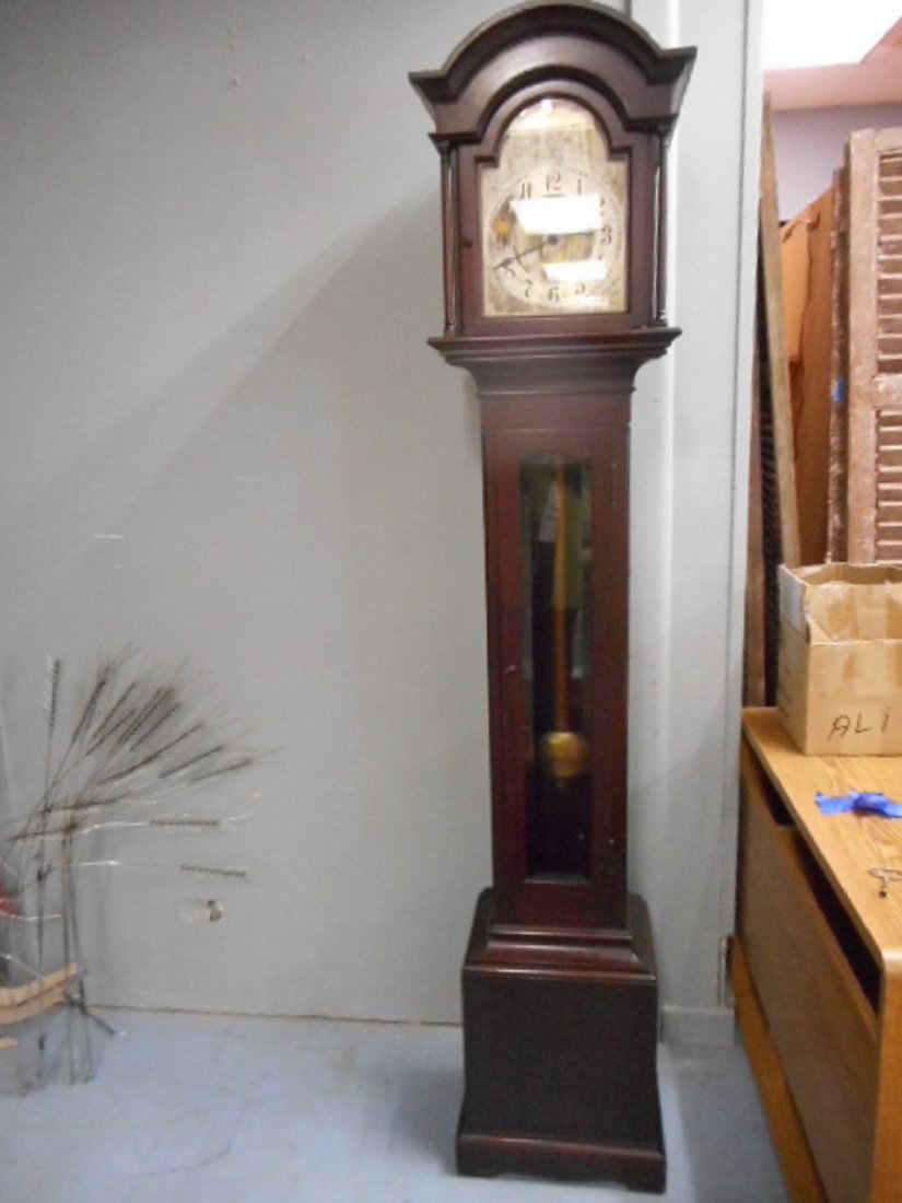 Antique Bailey Banks Biddle 1800's Grandfather Clock (1 of 11)