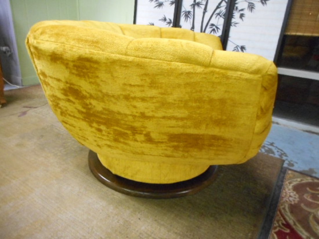 Mid Century Modern Adrian Pearsall Swivel Tub Chair (1 of 7)