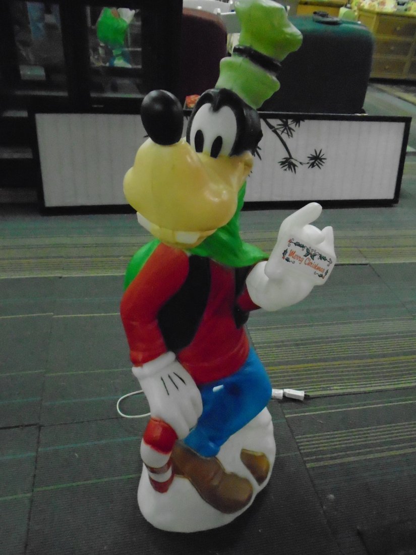 rare Goofy Lighted Blow Mold 36" Walt disney (1 of 4)