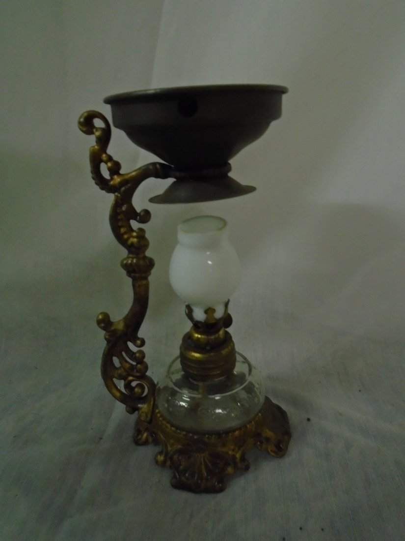 Antique VAPO CRESOLENE Kerosene Lamp Bronchial Medical (1 of 5)