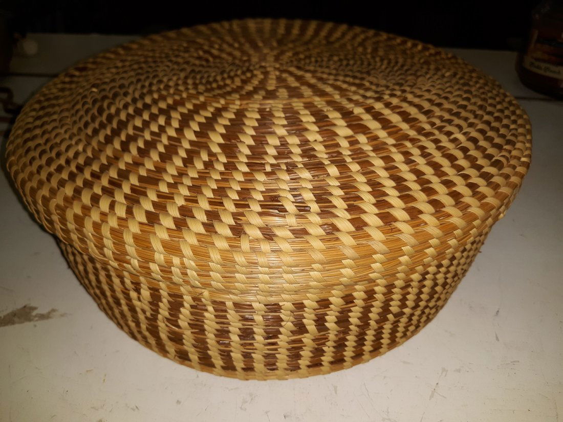 Bea Coaxum Sweetgrass Basket Pawleys Island (1 of 4)