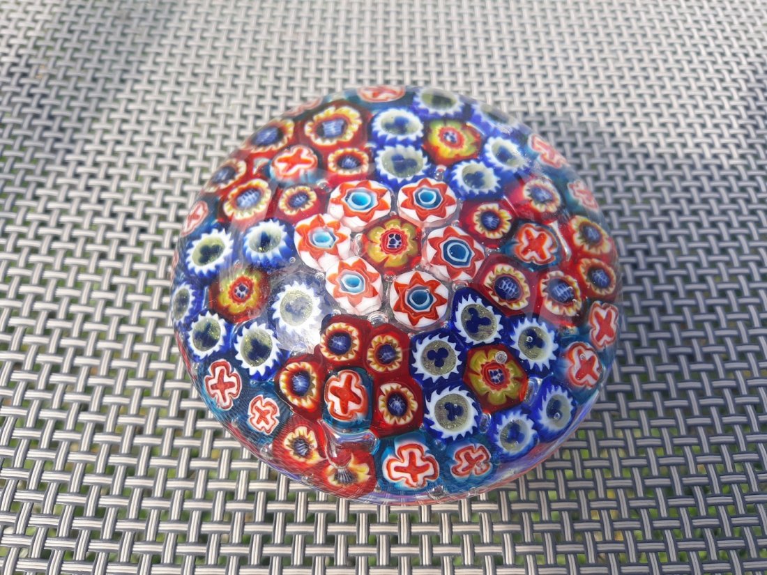 Stunning! large Saint Louis attr Millefiori paperweight (1 of 4)