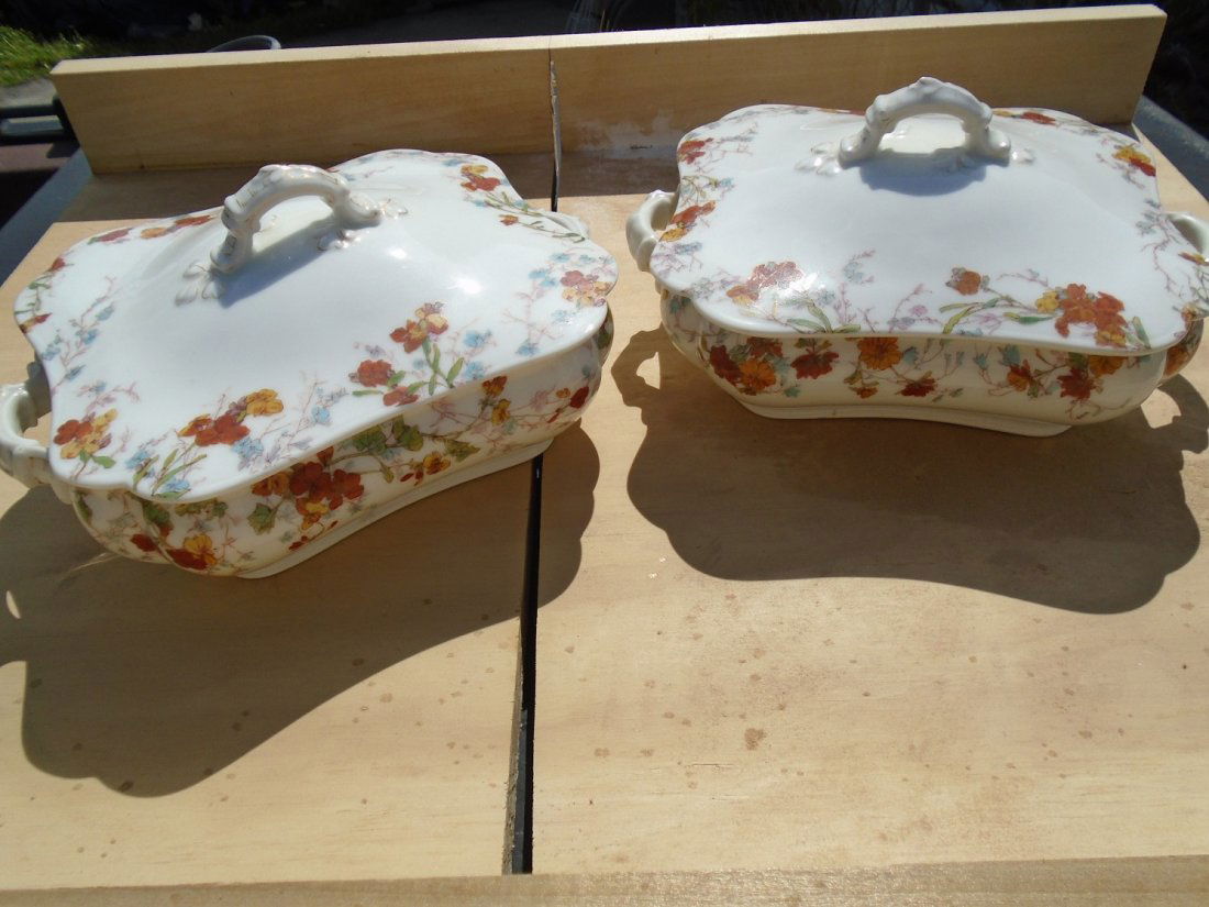 Haviland & Co Limoges Covered Vegetable Dish Bowls 2 (1 of 4)