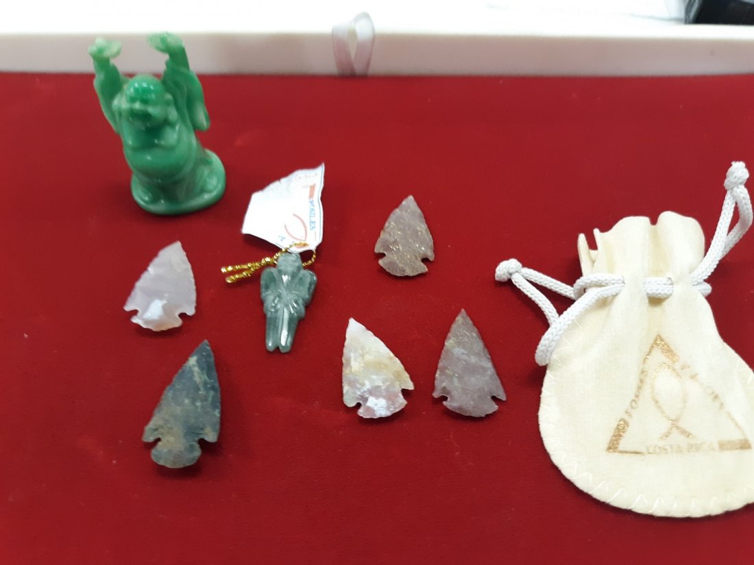 jade carvings & spear Point Lot! (1 of 4)