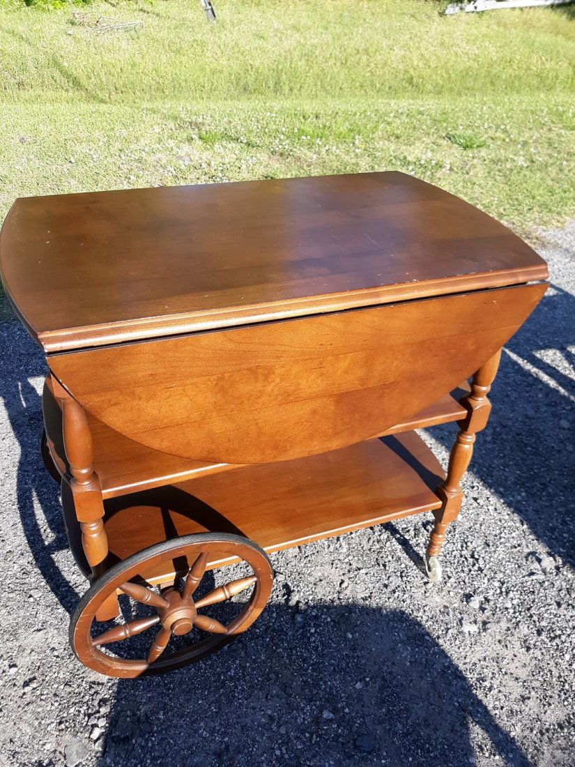 Vintage Tea Cart or Bar Stand (1 of 4)