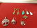 gorgeous gold earring lot and brooches