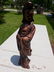 carved Asian stone marble/stone Hwan Yin ? Statue