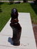 carved Asian stone marble/stone Hwan Yin ? Statue - 3
