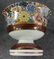 Antique Vase Chinese /Asian Center bowl lot of 2 - 2