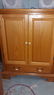 Modern Oak Cabinet with added shelves and drawer